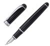 Gullor 18KGP Fountain Pen 750 Black with Elegent Art Nib [Used]