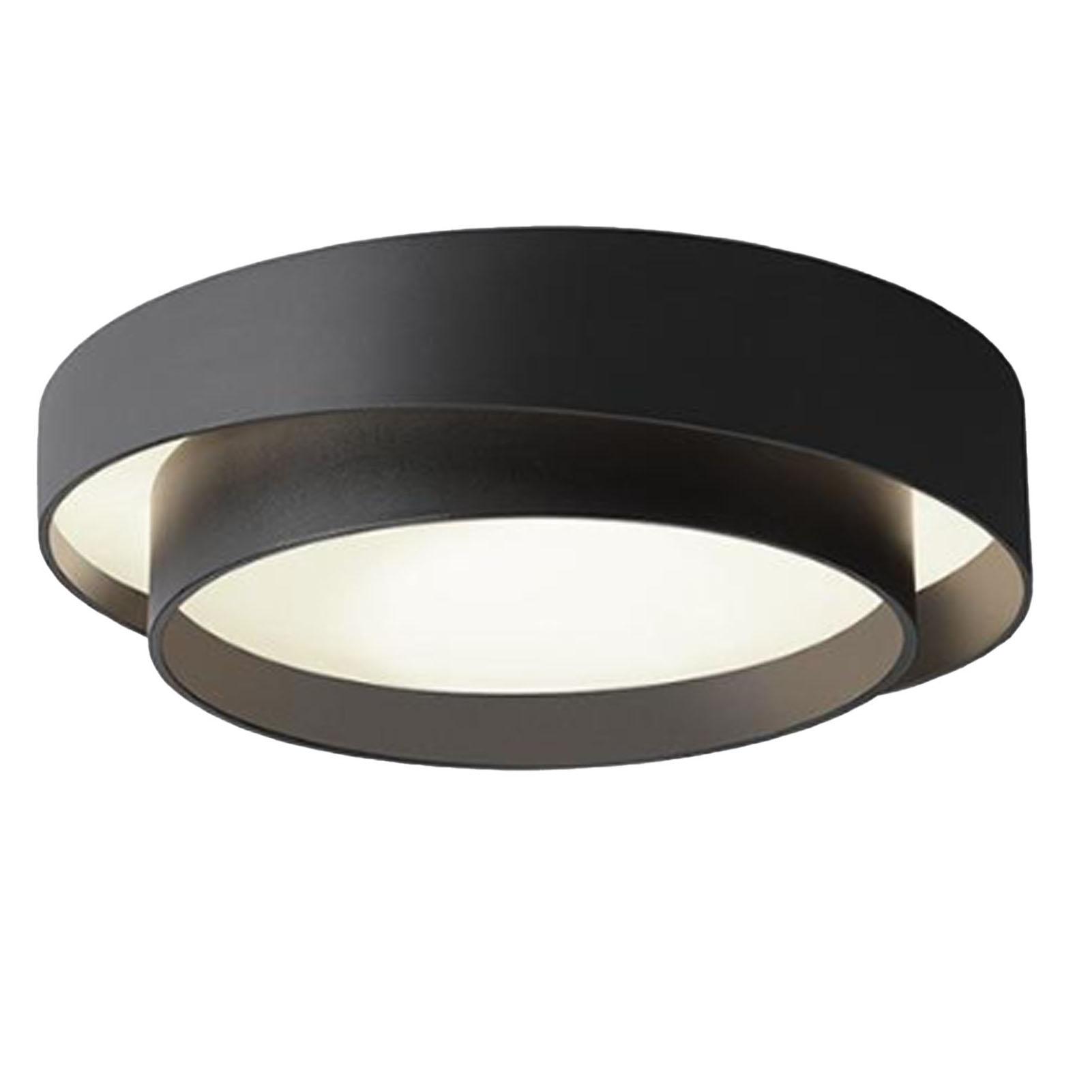 Bedroom Ceiling Light 45W Stepless Dimming Round Flush Mount LED Ceiling Light with Remote Control for Study Room Hallway Living Room