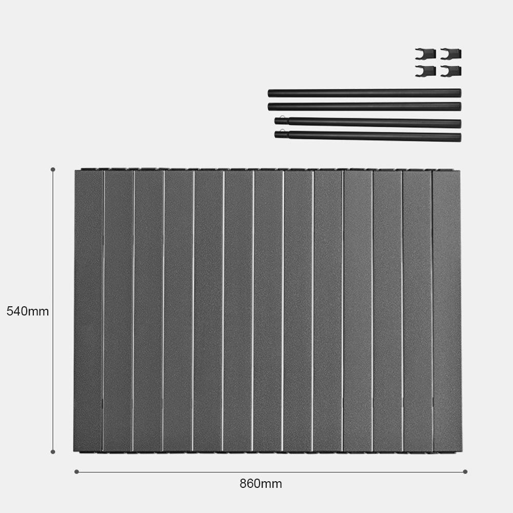 Portable Household Camping Cart Foldable 150L Large Capacity Shopping Cart Multi-function Adjustable Handle Picnic Cart