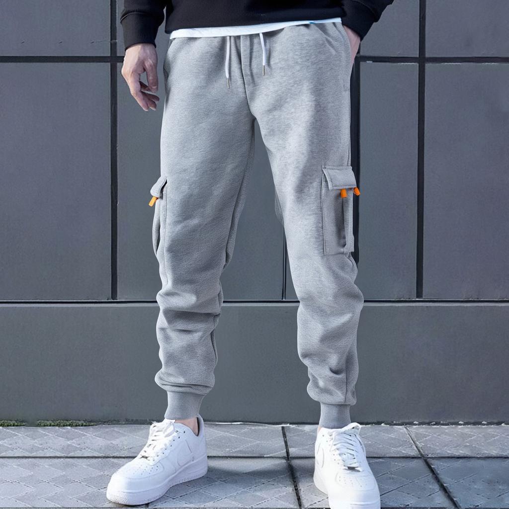 Men's Color Loose Fitting Sweatpants Men's Casual Fashion Sweatpants