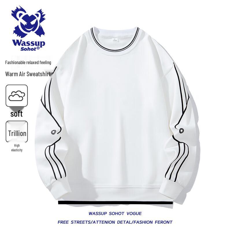 

Wassup Sohot Men s Relaxed Fit Sweatshirt 3XL
