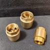 Manual Brass Vertical Check Valve for Water One-Way Spring Check Valve