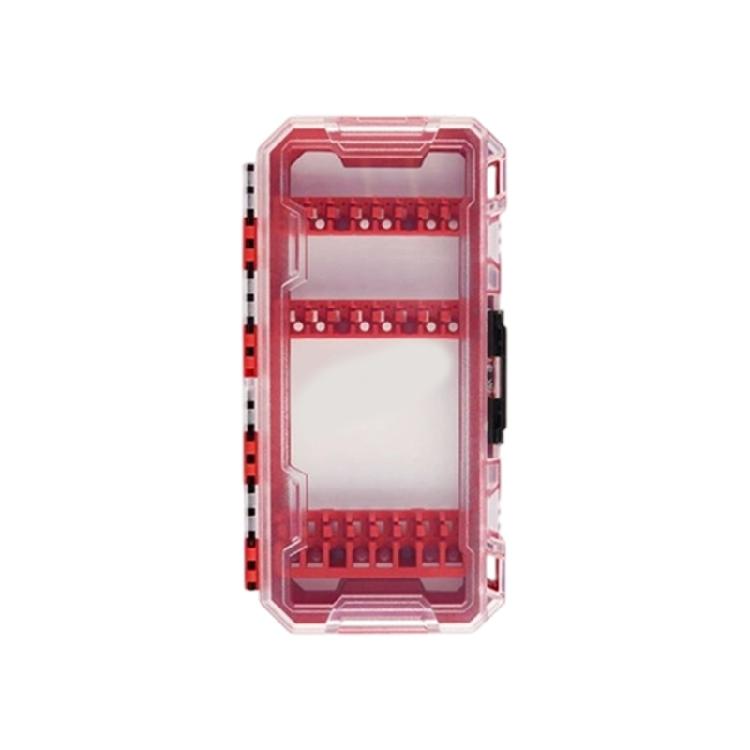 Drill Bit Storage Case Portable Drill Bit Case Water Resistant Detachable Holder Storage Heavy Duty Plastic Bit Storage