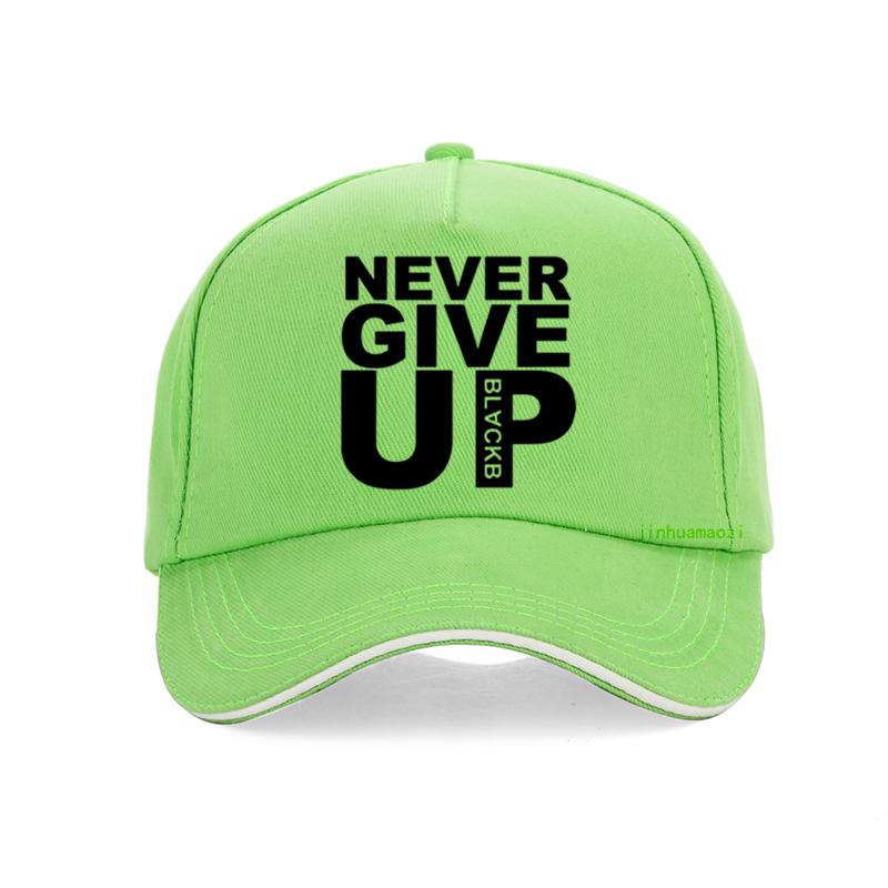 Muži Potisk pro volný čas Táta klobouk Nikdy nebudeš chodit sám Nikdy se nevzdávej Dopis Baseballová čepice léto muž se nikdy nevzdává hip hopových čepic
