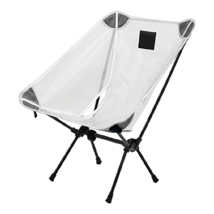 Anti Sink Moon Camping Chair Reinforced 7075 Aluminum Frame Mechanism Breathable Mesh Seat Outdoor Chair For Fishing Trip