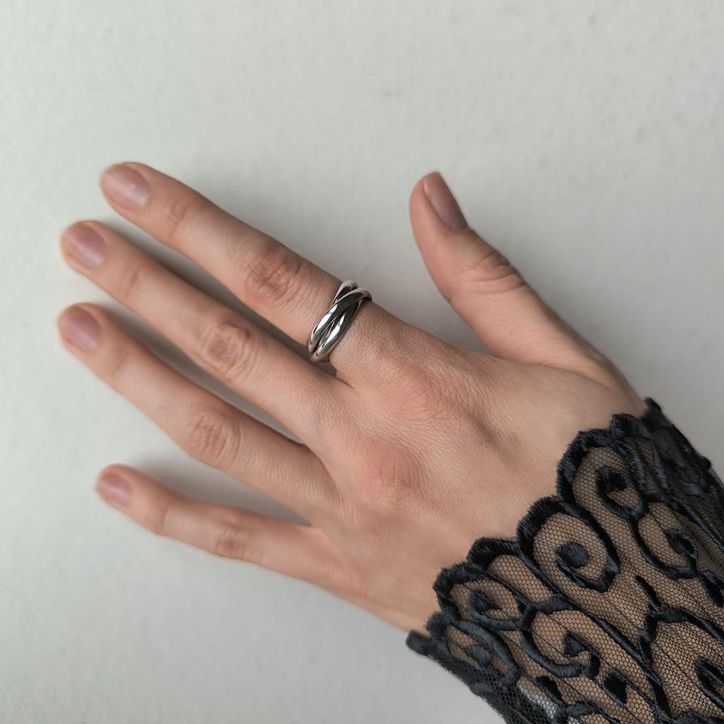 Silver Ring Without Stones, Item Weight 2.83 G (2197485)