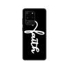 Black tpu Case For Samsung galaxy S20 /S20 PLUS/S20 ultra/S20+ /S20FE back cover  Faith Christian Religious Jesus text art