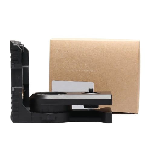 Huepar Plumb Bolt Adapter Mount Base with Magnet, 1/4" & 5/8" Threaded Holes, Surveying Supplies, PV3