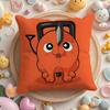 C-Chainsaw Anime M-ManS Cushion Cover Home & Car Multi-Scene Pillow Cover - Reversible, Soft & Durable for Daily Use