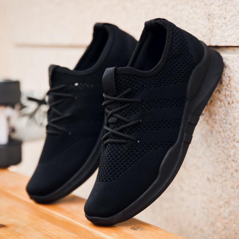 Spring and autumn new men s shoes versatile mesh shoes soft sole lace-up men s casual shoes trendy sports shoes 39 1980₽