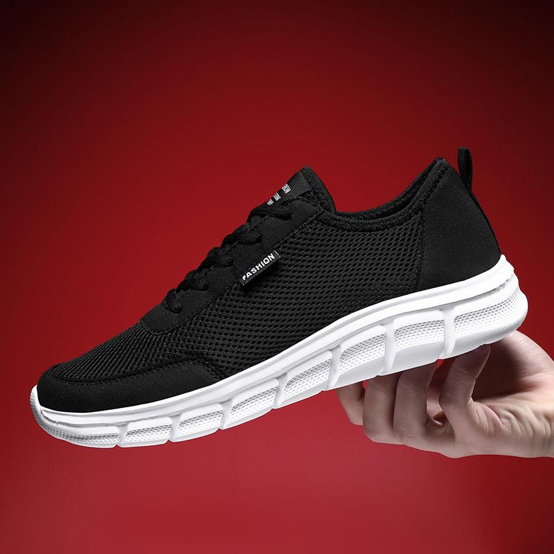 Fashion Men's Sneakers Men Sport Running Shoes Male Size 39-48 Running 2025 Summer Buffer Shock Stable Slip Sneakers Zapatillas Hombre