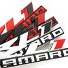 3D Metal Car Front Grille Trunk Emblem Sticker For Chevrolet Cruze Sonic Silverado Corvette Trax Camaro Captiva Bolt Z71 Sail SS