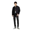 Lee FW22 Washed Distressed Denim Collar Down Jacket Men Jackets Black LMT003992100031998L00