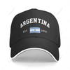 Baseball Cap Argentina EST Independence Day Unisex Women Unisex Hip Hop Sandwich Caps Snapback Golf Hat Fishing