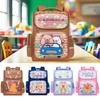 Large Capacity Cartoon Animal  Bookbag Multi-pocket Capybara Backpack Capybara School Bag  Student