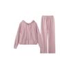 A Complete Set of Sweatshirts and Casual Sports Suits for Women In Autumn, Beautiful and Fashionable Wide-leg Pants.