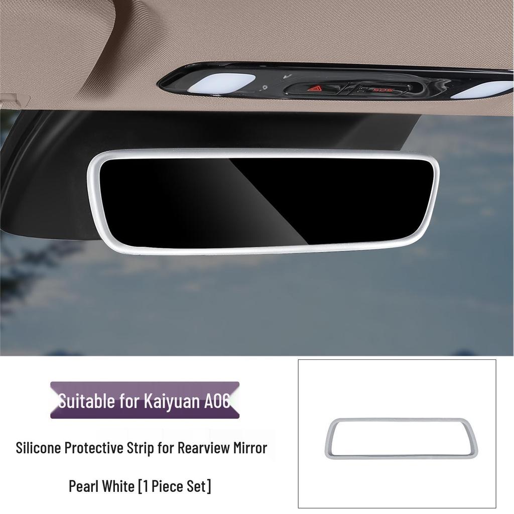Fits 26 Changan Qiyuan A06 Models: Central Control Screen Protector & Navigation Frame Silicone Cover