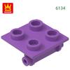 Non-Toxic 210Pcs/Lot 6134 Hinge 2 X 2 Top Block Moc Color Accessories Compatible With Brick Diy Children'S Toy Assembly Parts