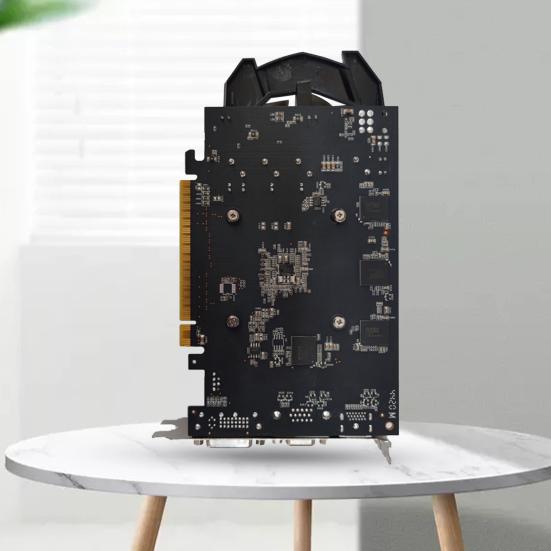 Karta graficzna GTX1050TI Niezależne Szybkie Rozpraszanie Ciepła Wieloprzewodowy 4GB Pływający Powietrzem Karty Wideo PC do Biura