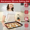 Macaron Silikon Bakmatta Non-Stick Ugnsplåtsfoder Bageriverktyg Kaka Ugnsunderlägg för Kaka /Bröd/ Macaron Baktillbehör