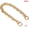 Silber Gold 40Cm 60Cm Acryl Geldbörsenkette Riemen Handtaschengriffe DIY Geldbörsen-Ersatzkette für Umhängetasche Handtaschen Riemen