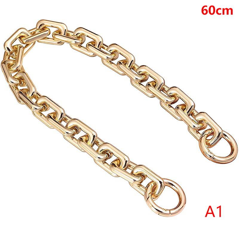 Silber Gold 40Cm 60Cm Acryl Geldbörsenkette Riemen Handtaschengriffe DIY Geldbörsen-Ersatzkette für Umhängetasche Handtaschen Riemen