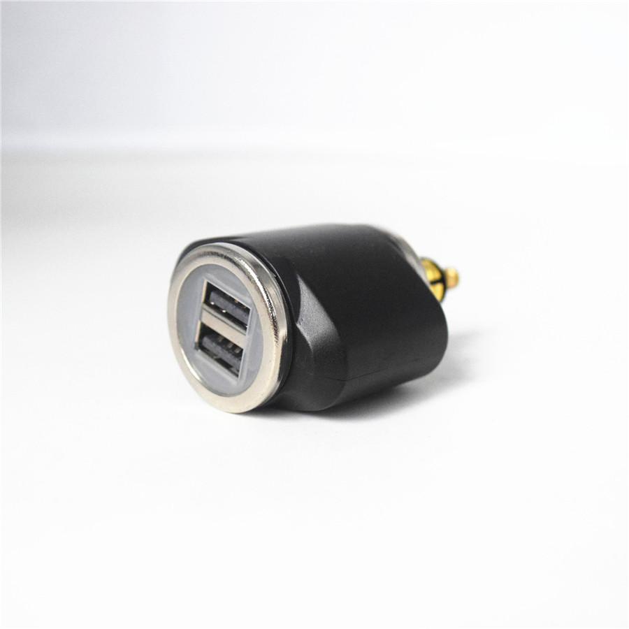 For BMW Hella Motorcycle Cigarette Lighter Socket 5V 3.3A Portable Dual USB Color Power Adapter Plug
