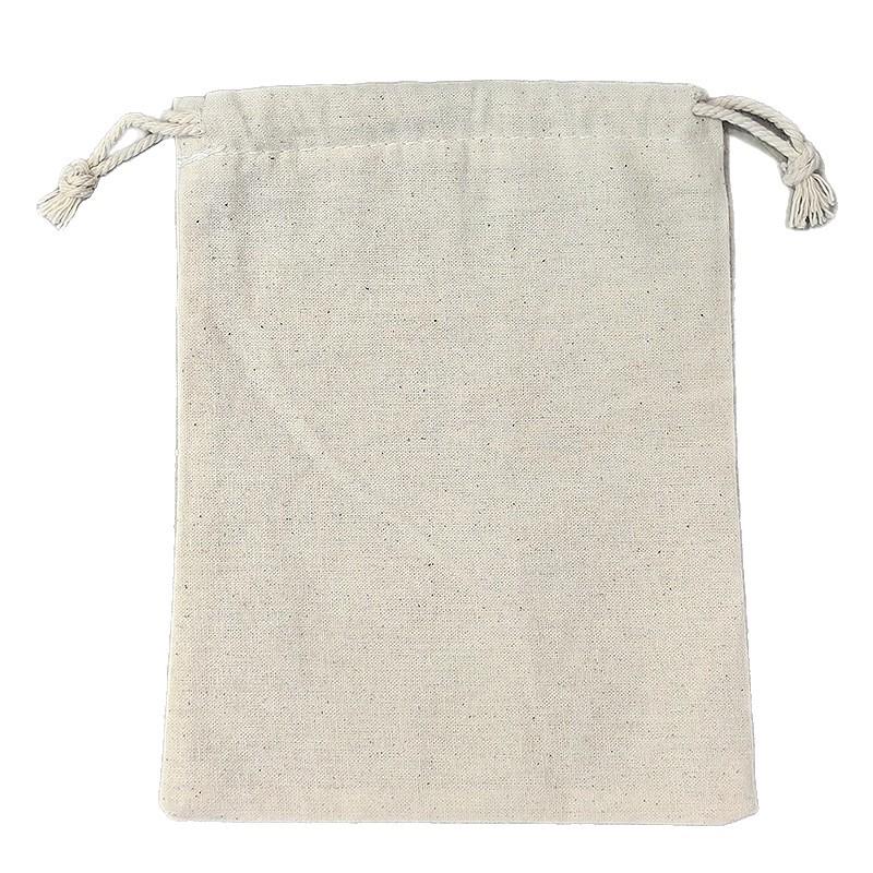 Cotton Drawstring Pouches for Spices, Tea, Jewelry, Gifts, Ornaments - Dustproof, Customizable Packaging