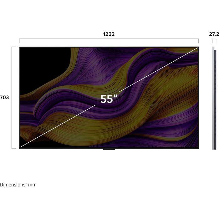 LG OLED55G5 TV OLED 55'' (139cm) 4K UHD - Alpha11 AI 4K Gen2 - HDMI 2.1 - Dolby Vision & Atmos - WebOS 25