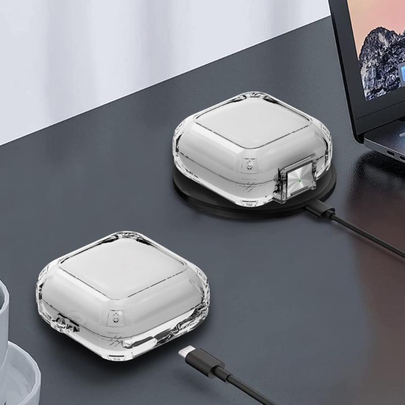 High Transparency TPU Cover For FitPro Wireless Earphones Case Featuring AntiDrop Protections Perfectly Fit Design Bag