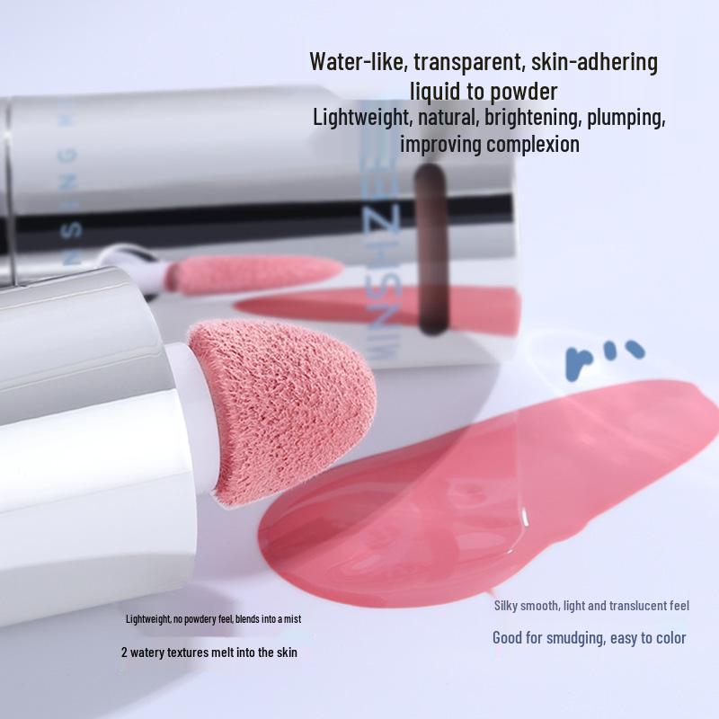 Mingxi Zhi Liquid Blush: Natural Brightening, Contouring & Plumping Blush Stick for Women