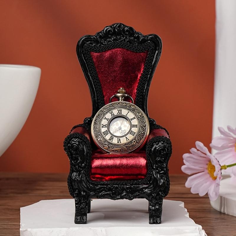 Multifunktionale Sofa-Figur Schmuck-Organizer Präsentationsständer und für Ringe Ohrringe Schmuckstücke Heimdekorationsbedarf