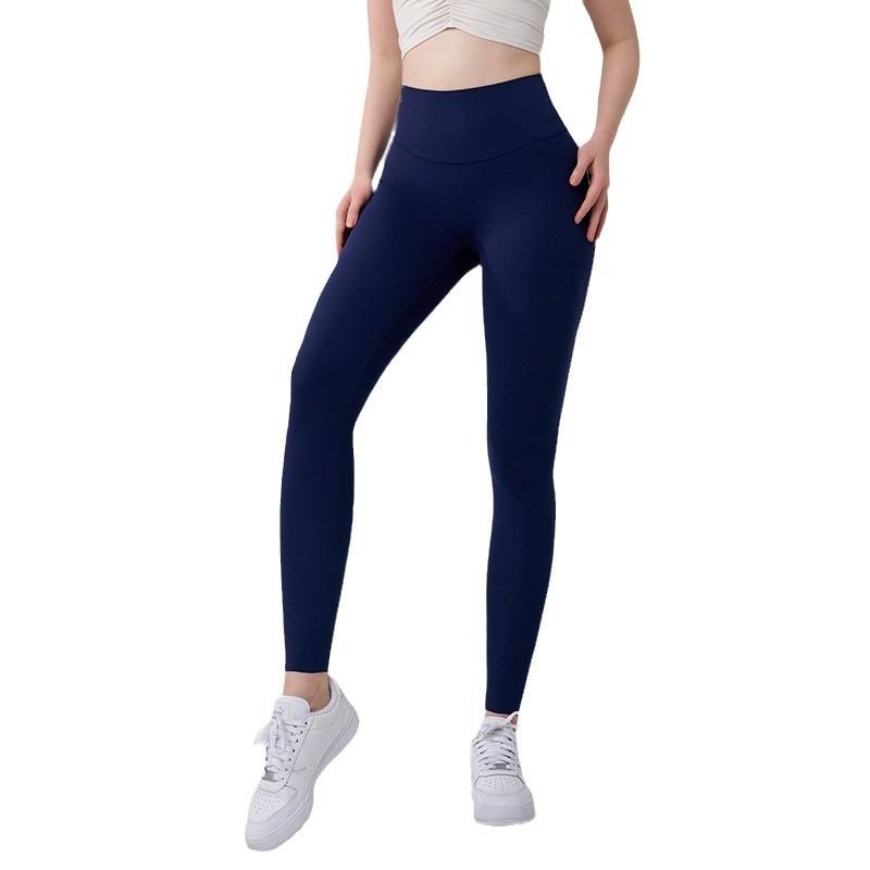 Superelastic No Size Naked High Waist Hip Lift Yoga Pants Women's Sports Hip Pants Fitness Pants Yoga Pants Spring and Autumn