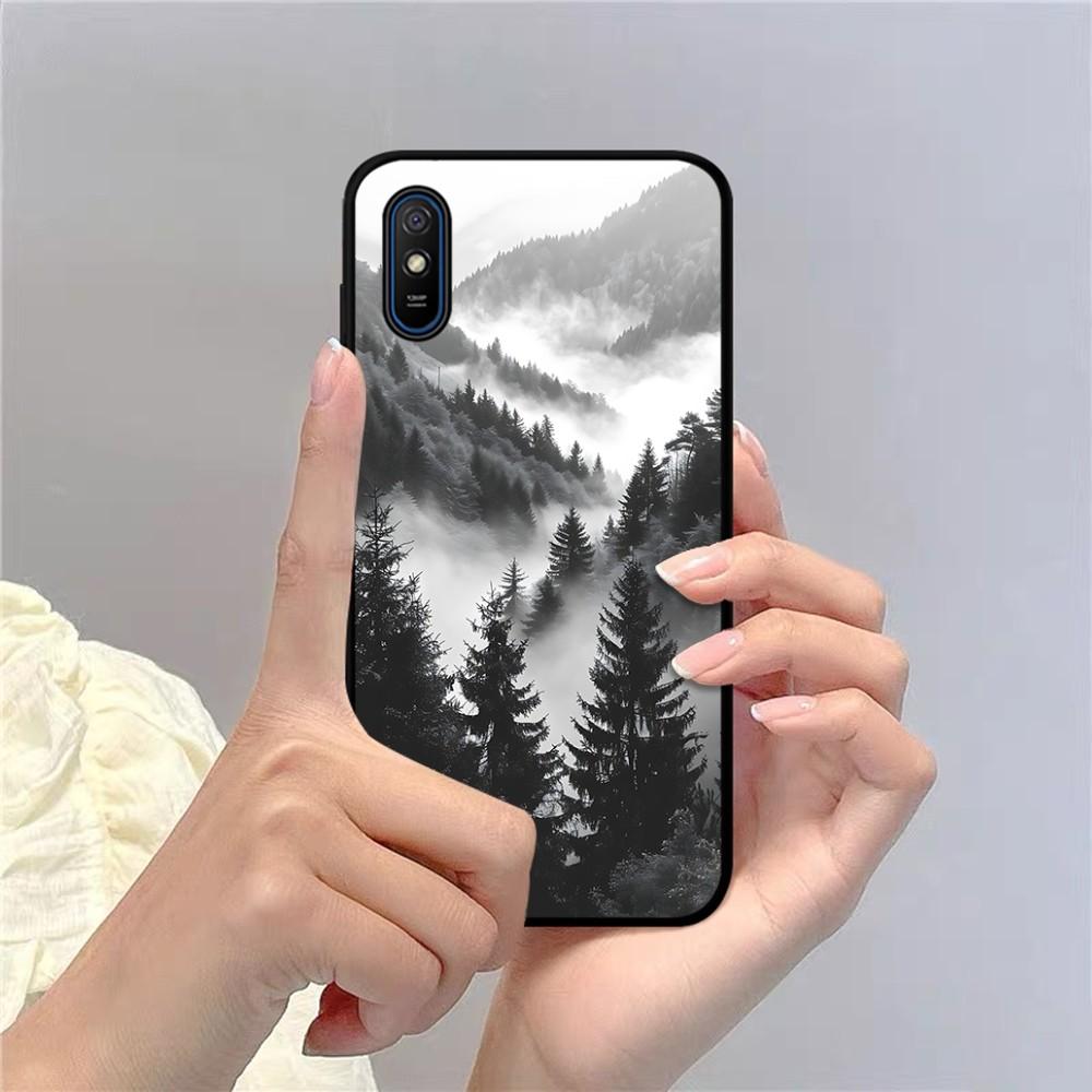 Forest Landscape Phone Case For Redmi 5 6 7 8 9 10 Plus Pro 6 7 8 9 A GO K20 K30 K40 Pro Plus F3 Fundas