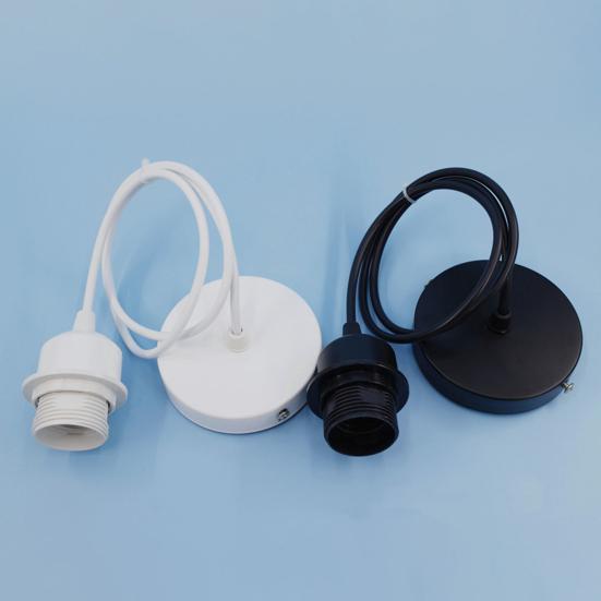 E27 Lamp Holder Dissipation Corrosion Resistant Good Heat Wide Compatible Rust-proof Easy Installation