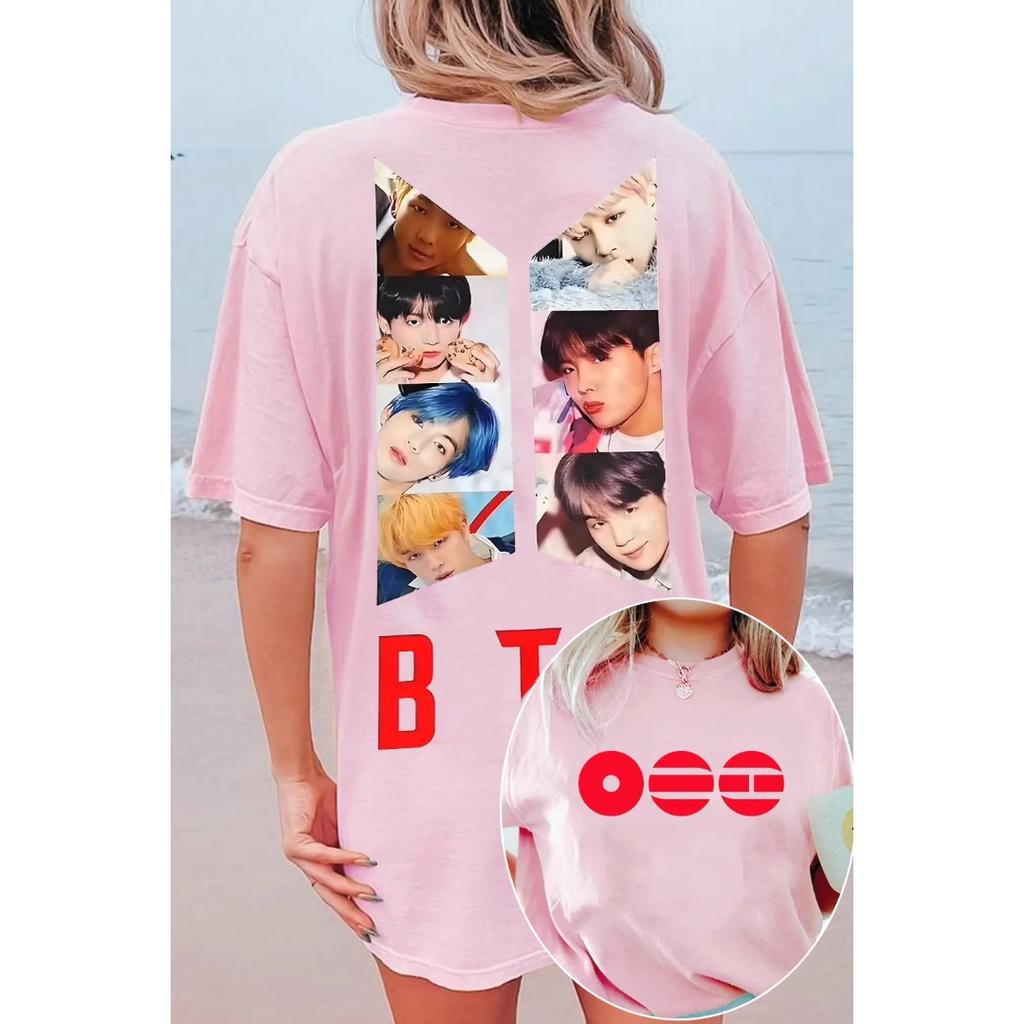BTS 2026 Come Back Tee Shirt Oversized Men Women T-shirt Streetwear Y2k Short Sleeve High Streetwear Harajuku Comfortable Female Male Clothing