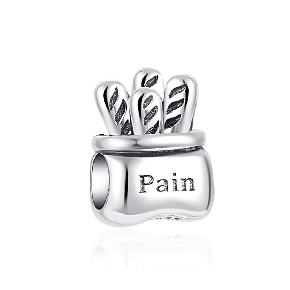 Latest Copper Love Rubik'S Cube Cake Cup Battery Charm Pendant Bead Fit For Original Bracelet Diy Women'S Boutique Jewelry