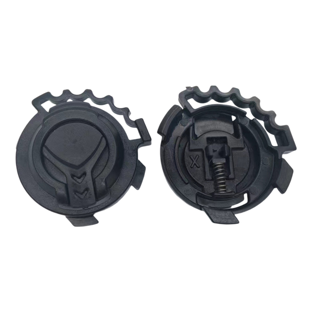 1Pair Motorcycle Helmet Fixed Buckle Rotate Switch Buckle Mirror Holder Lens Base Helmet Lens Button Replacement Helmets Screws