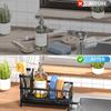 1PC new kitchen rack sponge drain rack sink rack countertop drain multifunctional rag rack storage rack