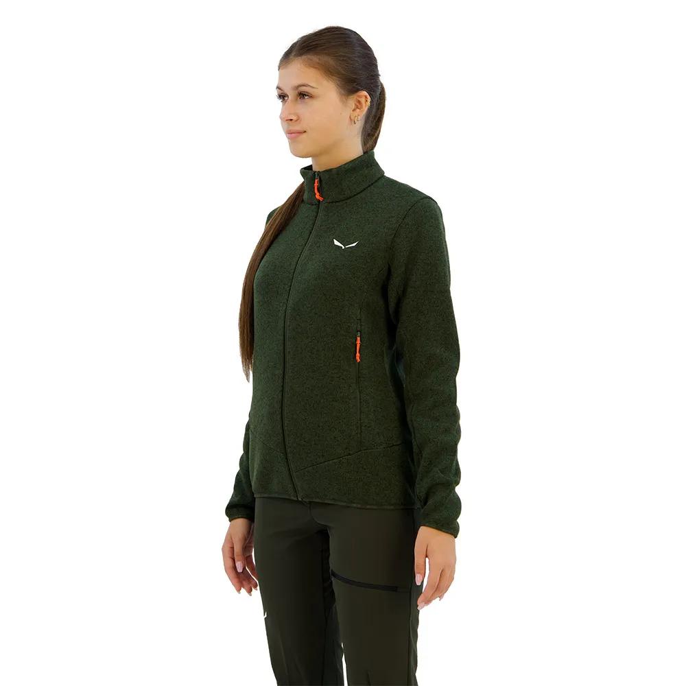 Salewa Флисовая на молнии Puez Rocca PL