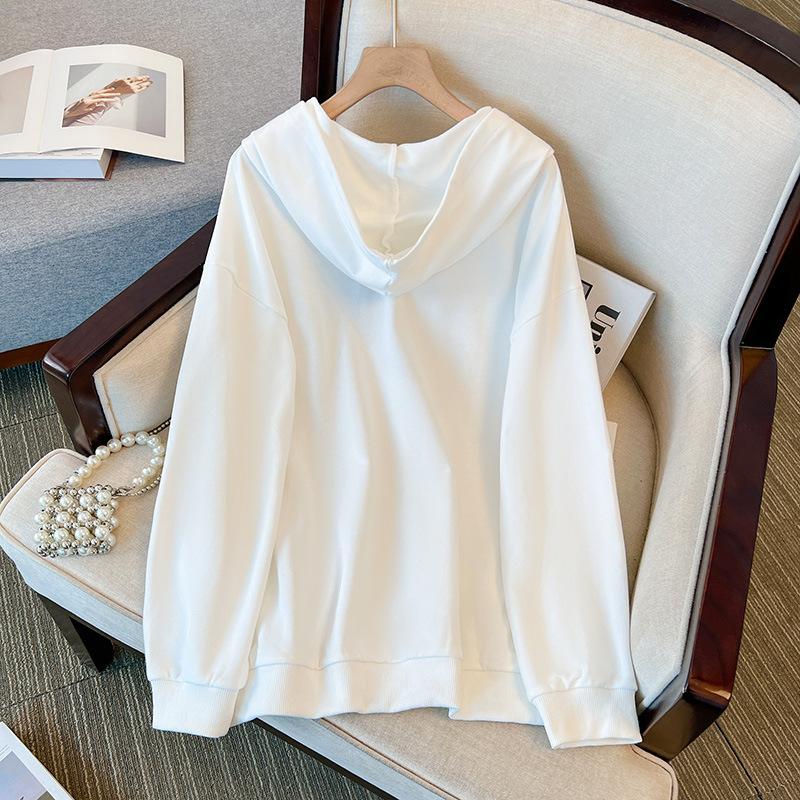 Plus Size Women's Fall Fashion Hooded New Loose Slimming Hoodie