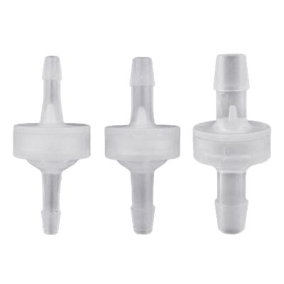 Clapets anti-retour pour pompes à air courantes, en plastique, diamètre 3 mm/4 mm/6 mm.