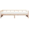 VidaXL Lit de jour avec matelas 80x200 cm bois de pin massif 3321047
