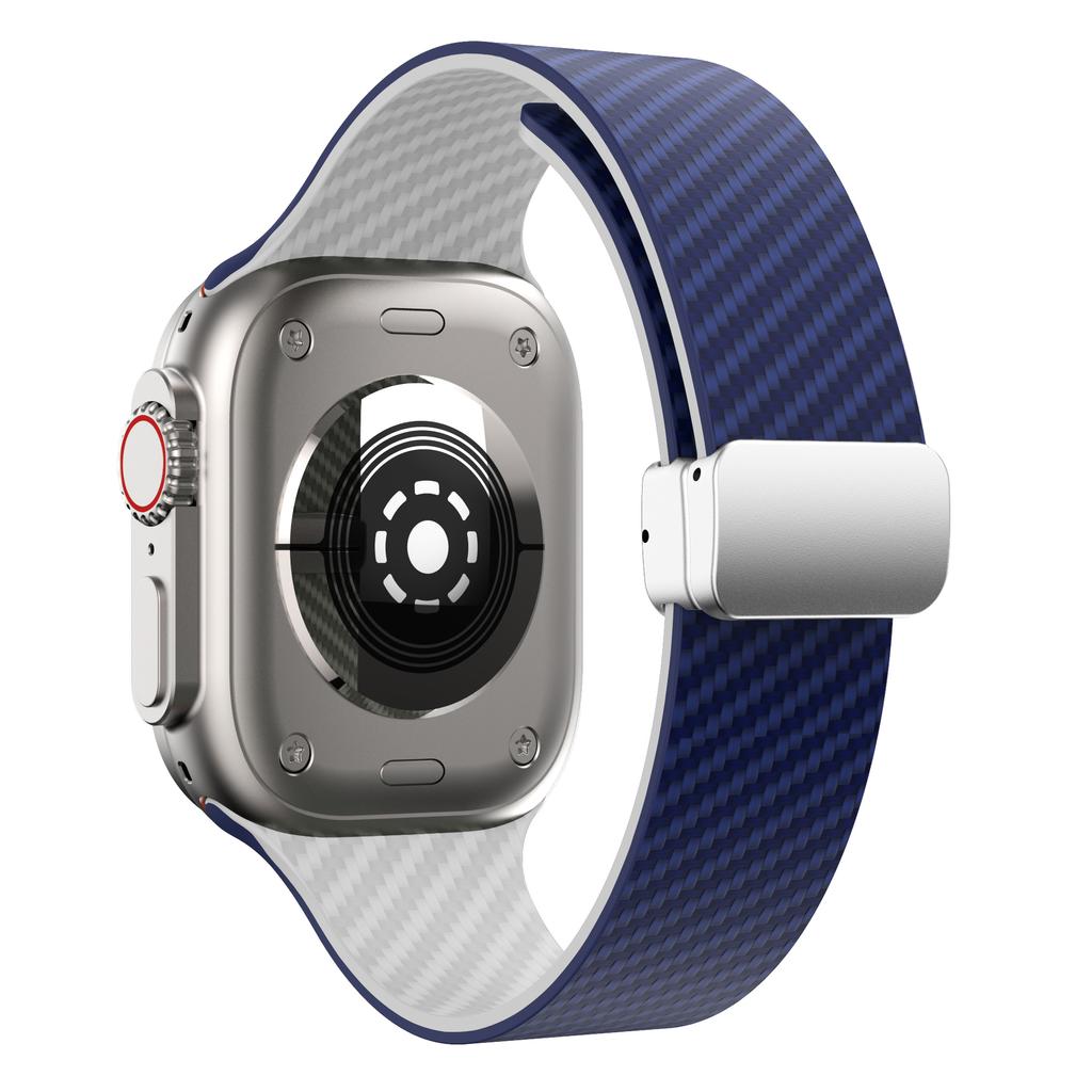 Straps For Apple Watch Ultra 2 Bands 49mm 44mm 45mm 41mm 40mm 46mm 42mm Magnetic Correa Bracelet iWatch Series 9 8 7 10 6 SE 5