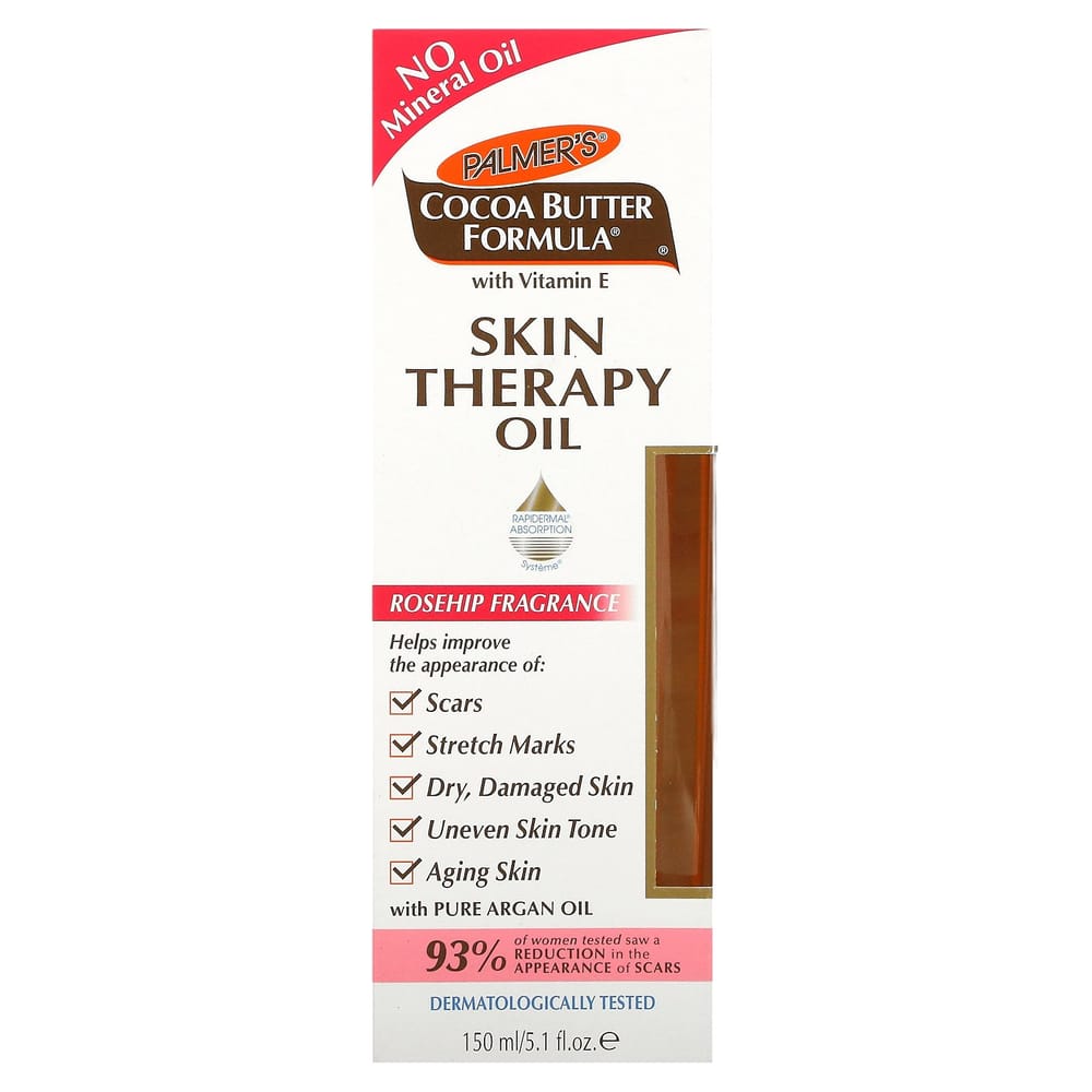 Palmer's Cocoa Butter Formula Skin Therapy Oil, Rosehip Scent, 5.1 fl oz (150 ml)