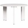 Coffee Table Set 2 pcs White Solid Pine Wood