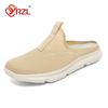 YRZL Unisex Half Slippers Men Casual Comfortable Breathable Mesh Sandals Soft Sole Slip on Ladies Summer Outdoor Half Slippers