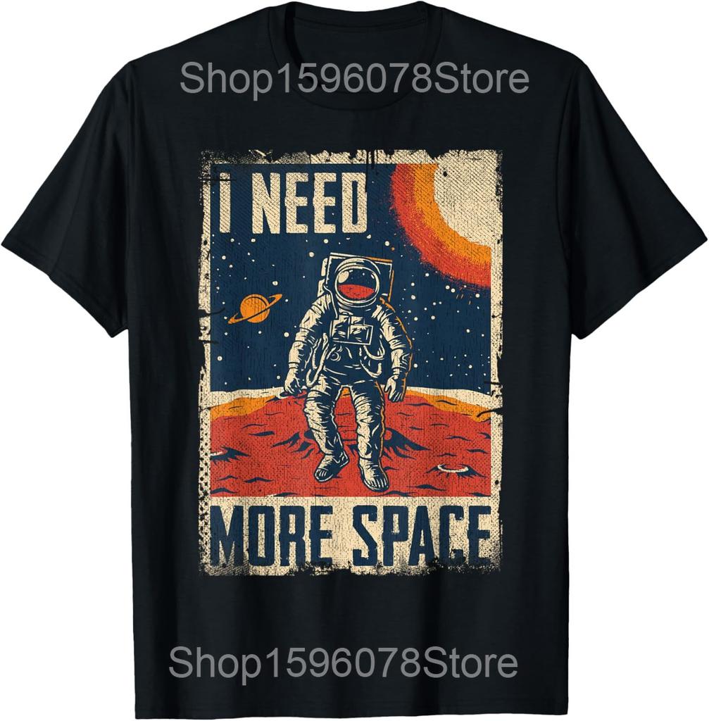 Divertida Camiseta The Explorer Ocupar Marte Espacio Sistema Solar Hombres Humor Astronautas Camiseta Manga Corta Unisex Ropa Holgada