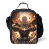 Kinder Anime One Punchs Man Schulrucksack mit Brotdosen ,Federmäppchen ,Schultaschen für Jungen Mädchen Bestes Geschenk