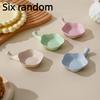 3/6Pcs Household Kitchen Dipping Snack Dish Multiple Cute Shape Seasoning Dish Snack Dish Wheat Straw Small Plate Tableware